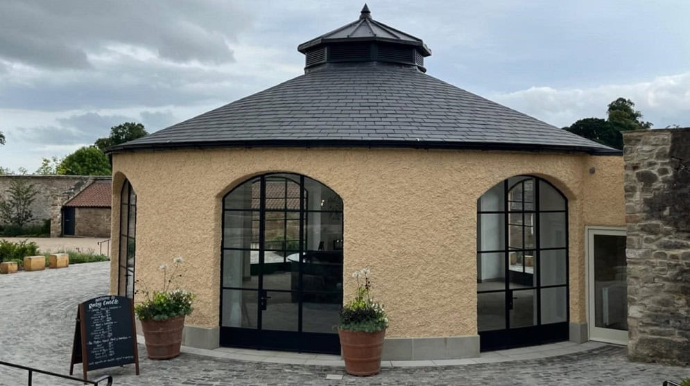 Traditional slate roofing